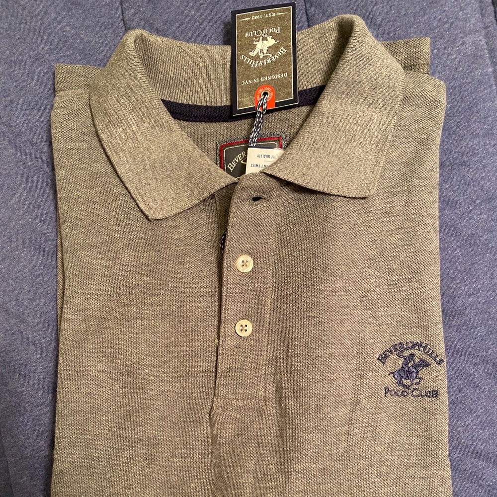 NWT BeverlyHills Polo Club Polo Shirt